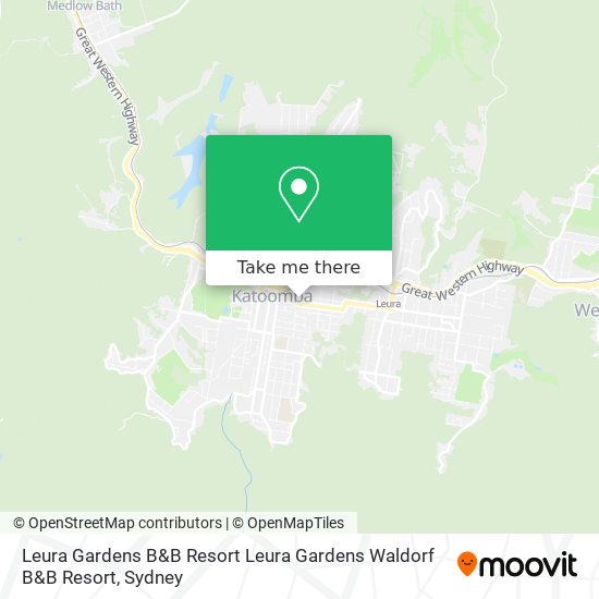 Leura Gardens B&B Resort Leura Gardens Waldorf B&B Resort map