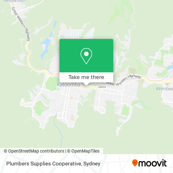 Plumbers Supplies Cooperative map