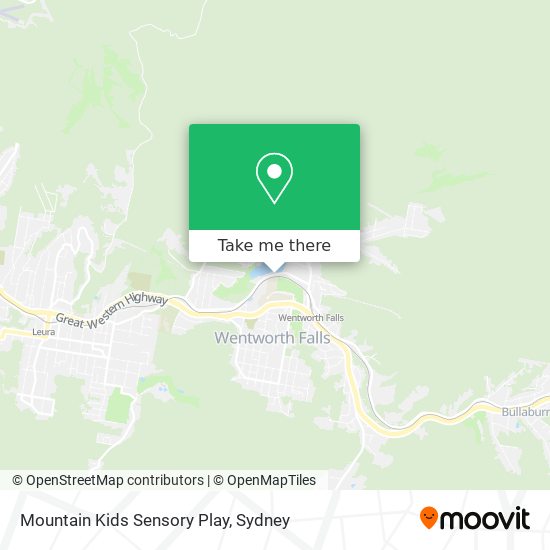 Mapa Mountain Kids Sensory Play