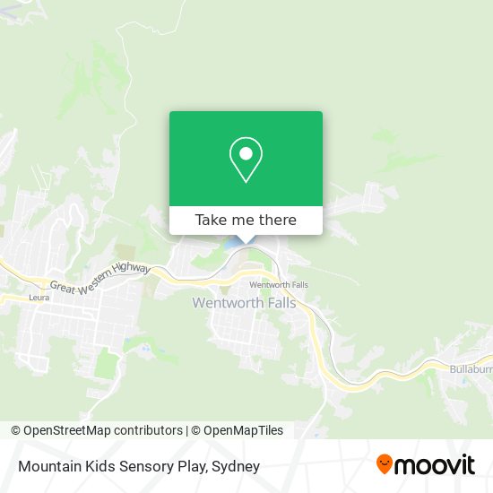 Mountain Kids Sensory Play map