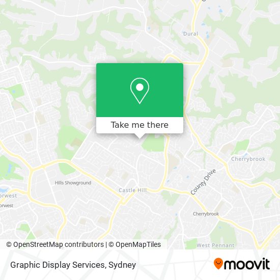 Graphic Display Services map