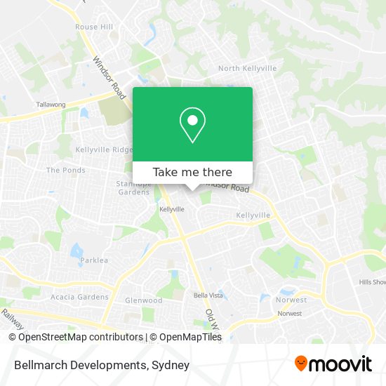 Bellmarch Developments map