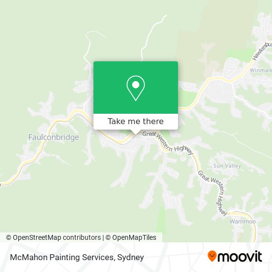 McMahon Painting Services map