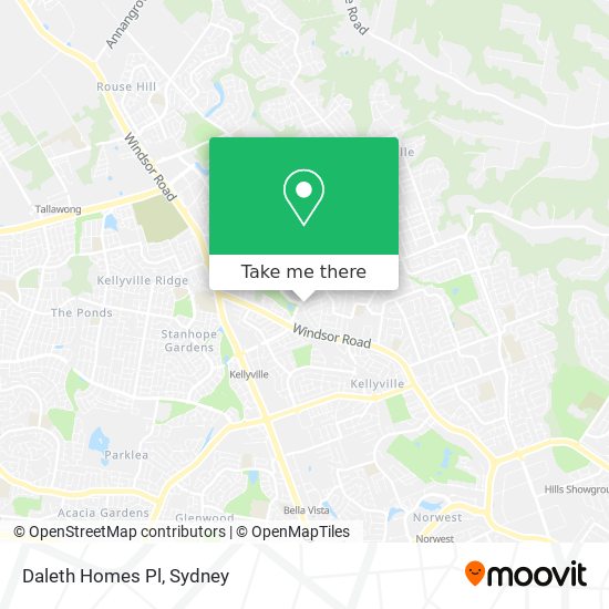 Daleth Homes Pl map