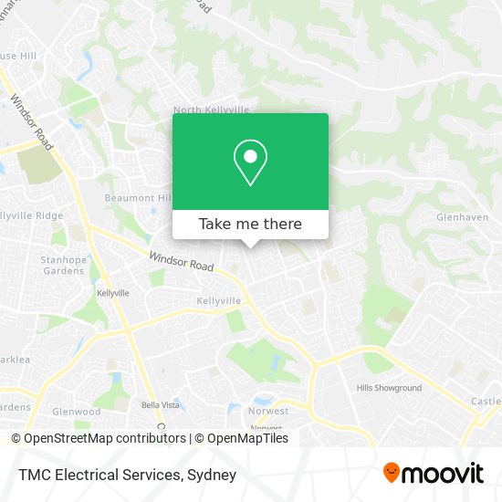 Mapa TMC Electrical Services