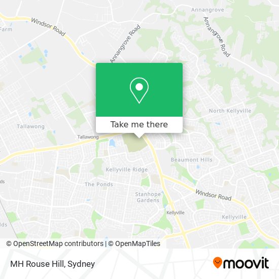MH Rouse Hill map