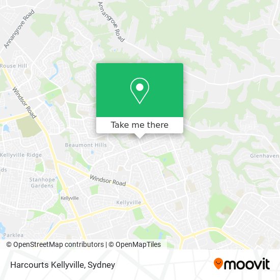 Harcourts Kellyville map