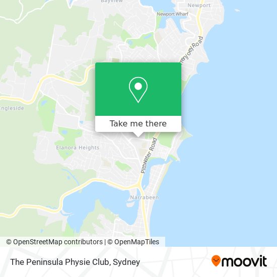 The Peninsula Physie Club map