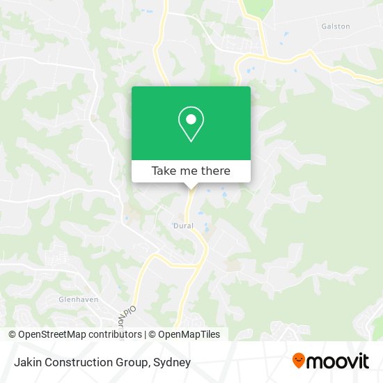 Jakin Construction Group map