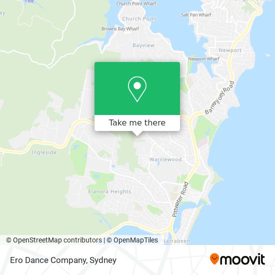 Ero Dance Company map