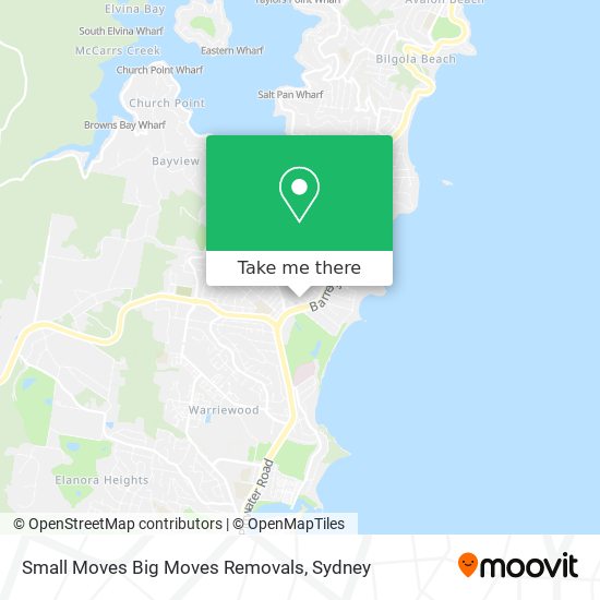 Small Moves Big Moves Removals map