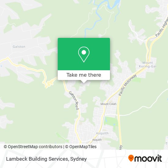 Lambeck Building Services map