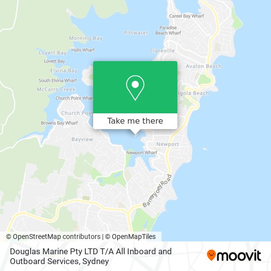 Douglas Marine Pty LTD T / A All Inboard and Outboard Services map