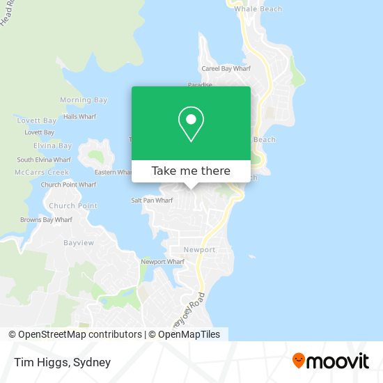 Tim Higgs map