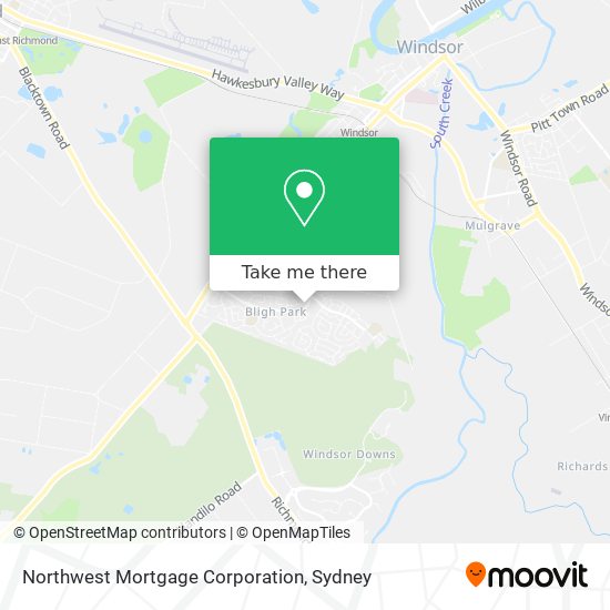 Northwest Mortgage Corporation map