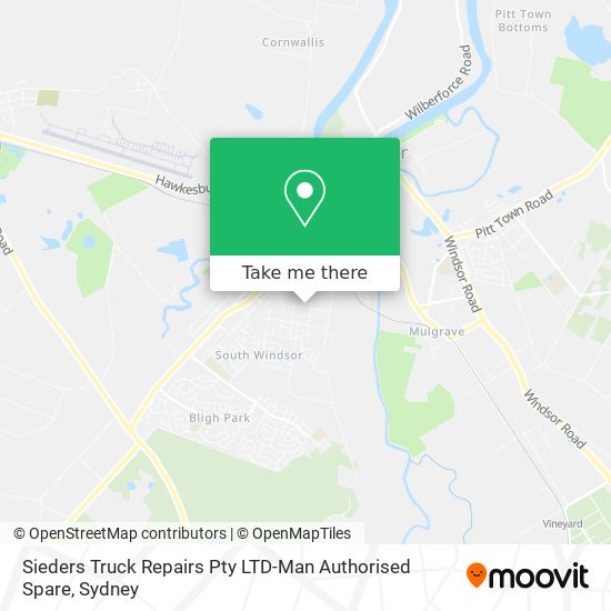 Mapa Sieders Truck Repairs Pty LTD-Man Authorised Spare
