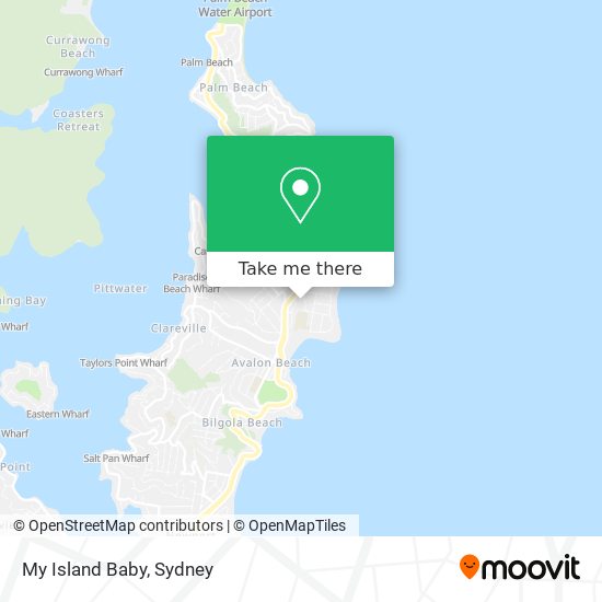 Mapa My Island Baby