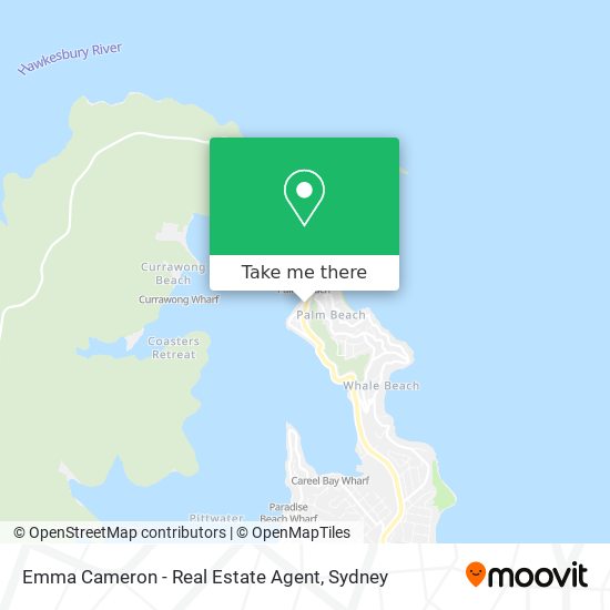 Emma Cameron - Real Estate Agent map