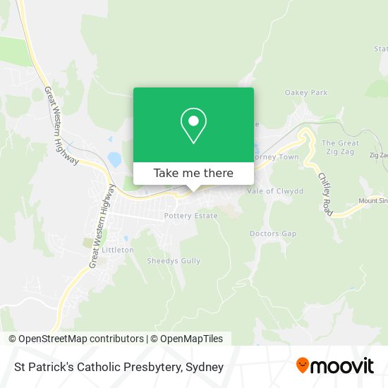 St Patrick's Catholic Presbytery map