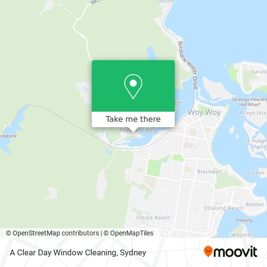 A Clear Day Window Cleaning map