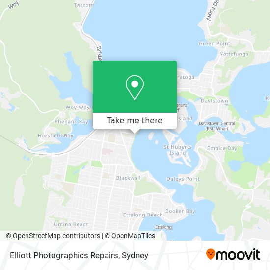 Elliott Photographics Repairs map