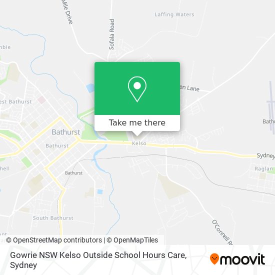 Mapa Gowrie NSW Kelso Outside School Hours Care