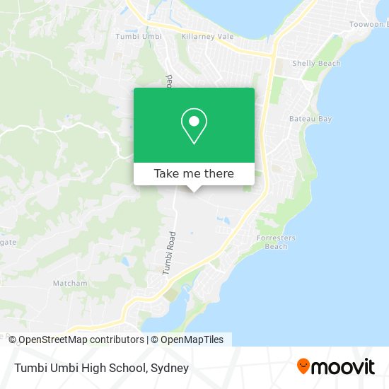 Mapa Tumbi Umbi High School