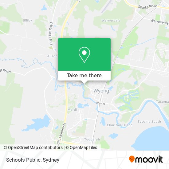 Schools Public map