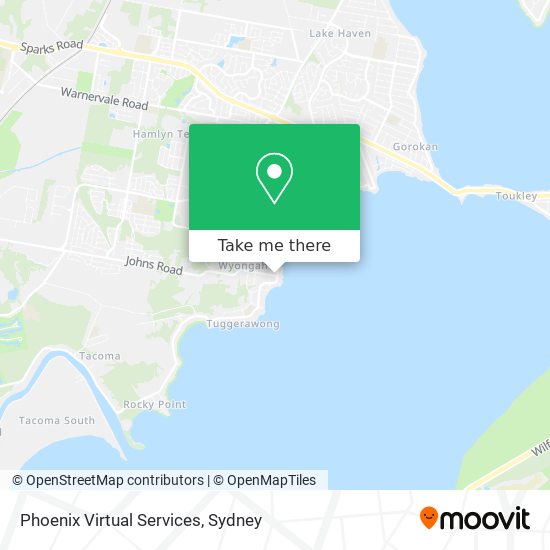 Phoenix Virtual Services map