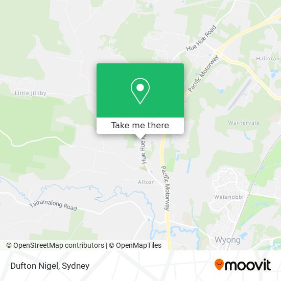 Dufton Nigel map