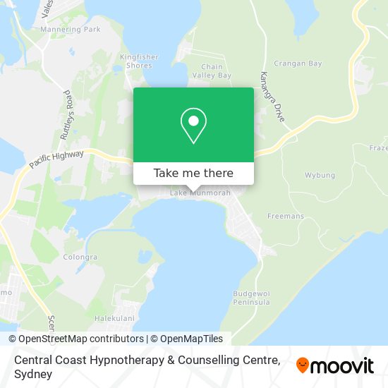 Central Coast Hypnotherapy & Counselling Centre map