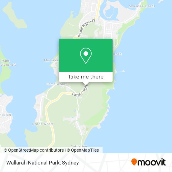 Wallarah National Park map