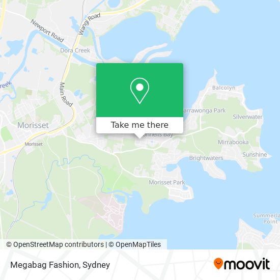 Megabag Fashion map