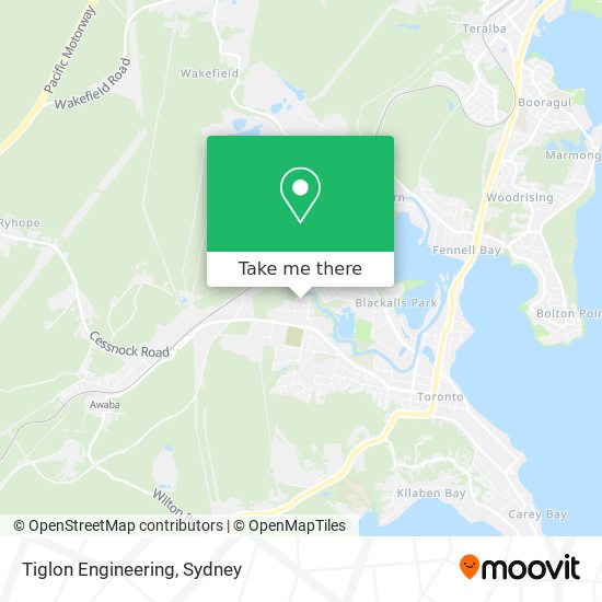 Tiglon Engineering map