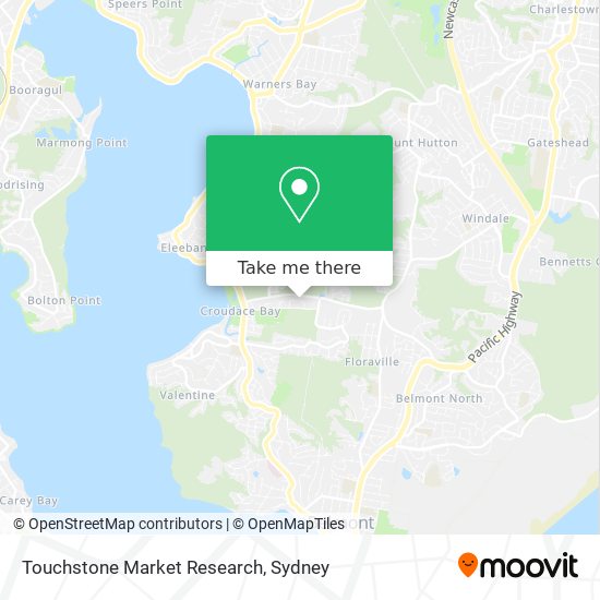 Touchstone Market Research map