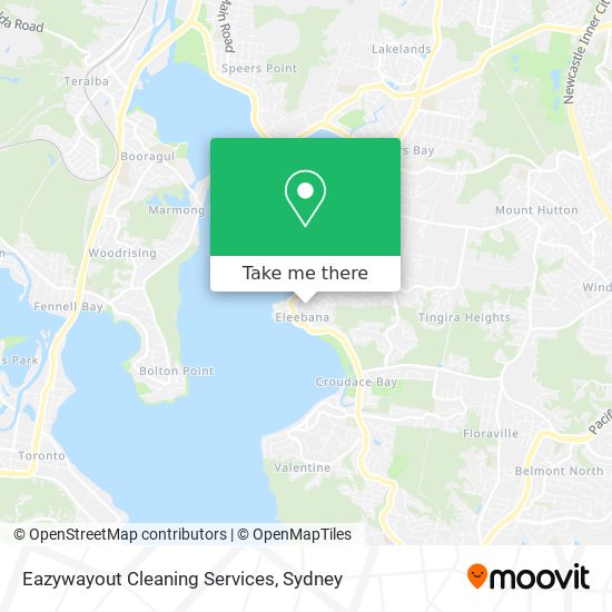 Mapa Eazywayout Cleaning Services