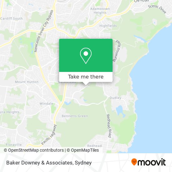 Baker Downey & Associates map