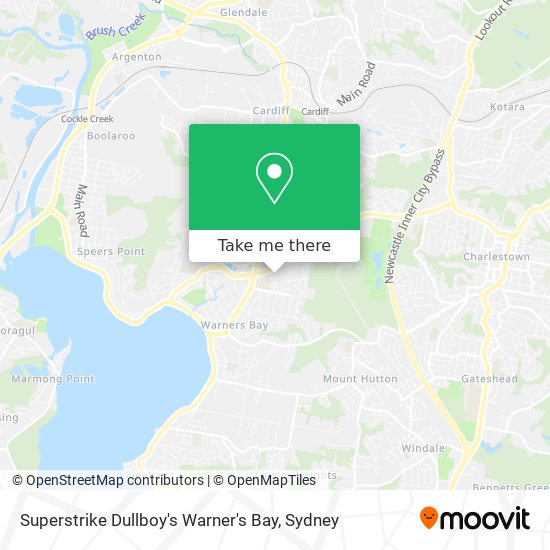 Superstrike Dullboy's Warner's Bay map