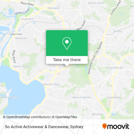 So Active Activewear & Dancewear map