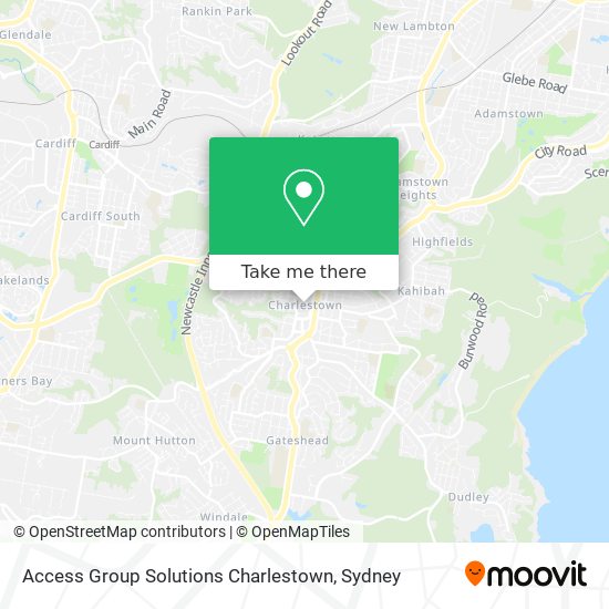 Access Group Solutions Charlestown map