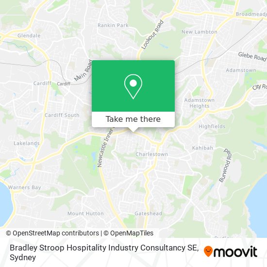 Bradley Stroop Hospitality Industry Consultancy SE map