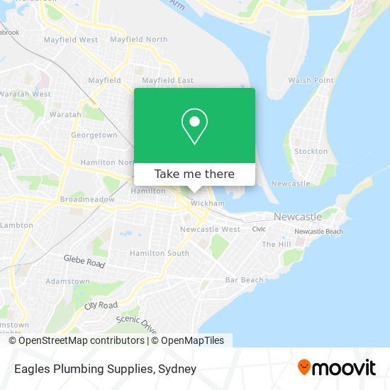 Eagles Plumbing Supplies map