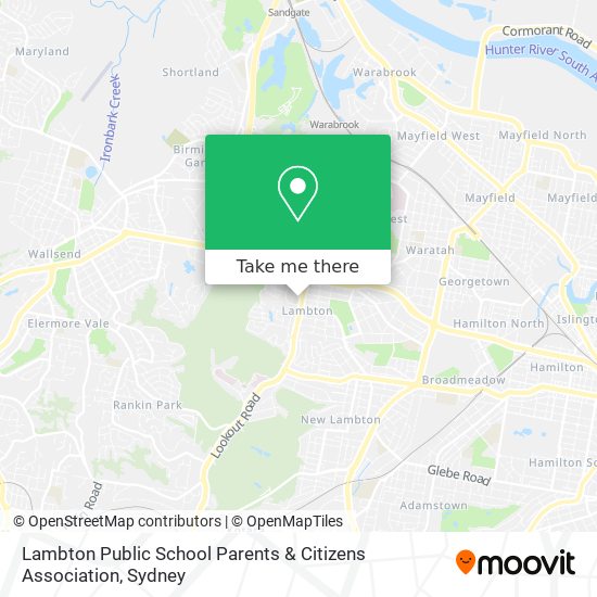 Mapa Lambton Public School Parents & Citizens Association