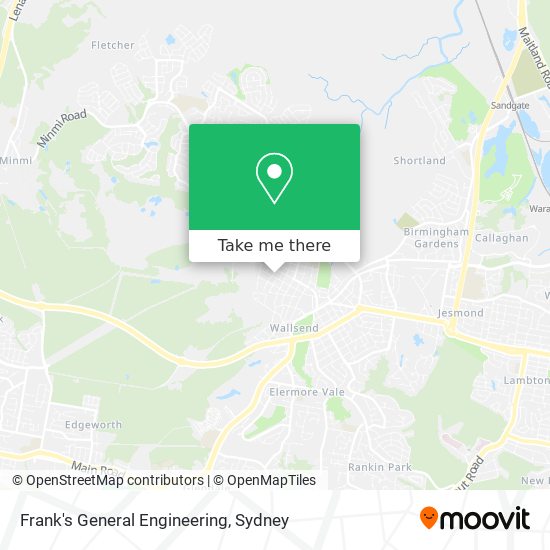 Frank's General Engineering map