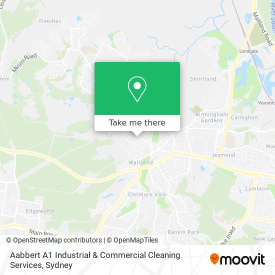 Aabbert A1 Industrial & Commercial Cleaning Services map