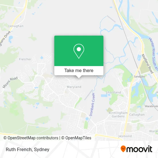 Ruth French map