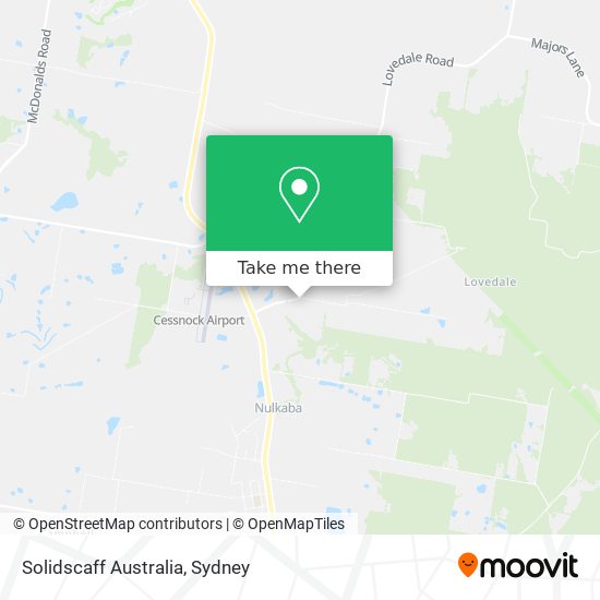 Solidscaff Australia map