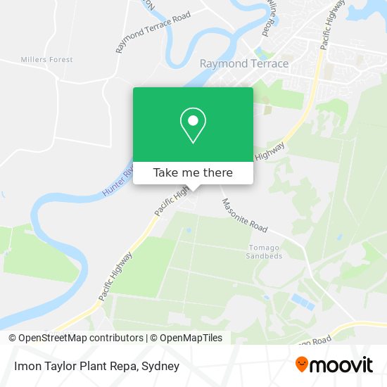 Imon Taylor Plant Repa map