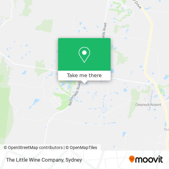 The Little Wine Company map