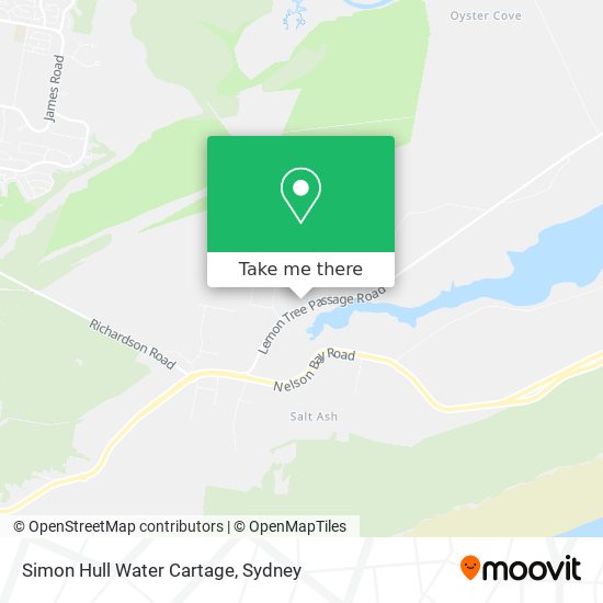 Simon Hull Water Cartage map